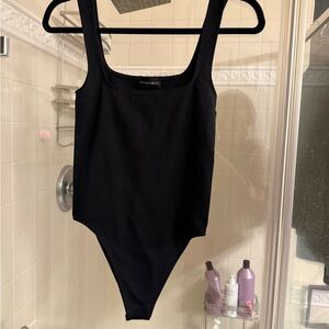 Dynamic Black Women's Bodysuit